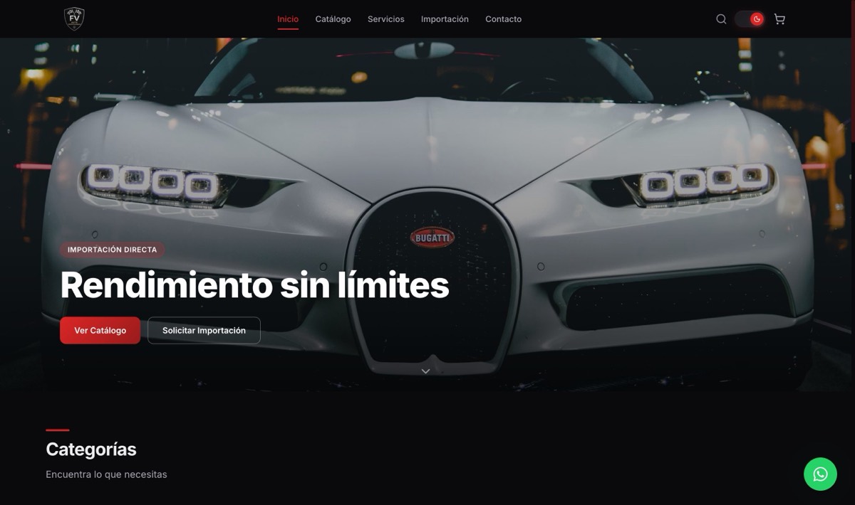 Captura de FV Auto Imports