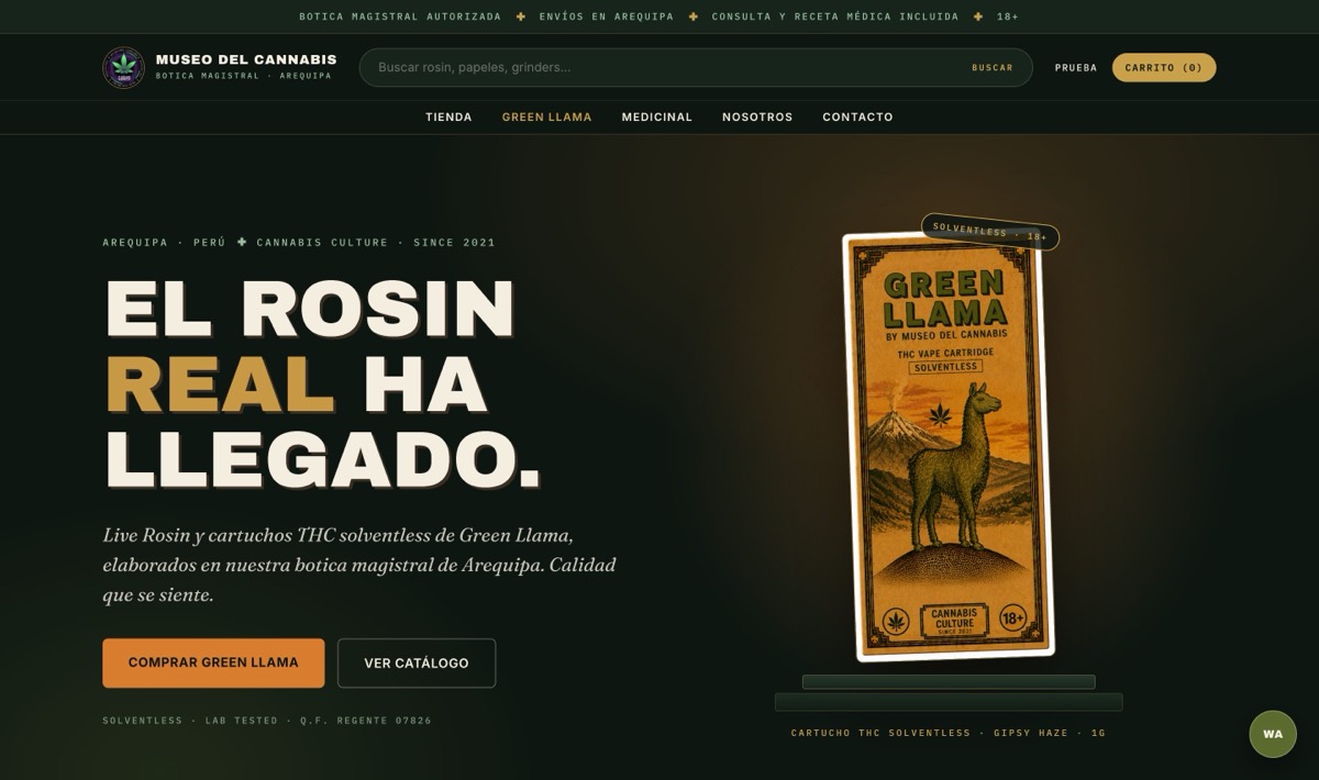 Captura de Museo del Cannabis